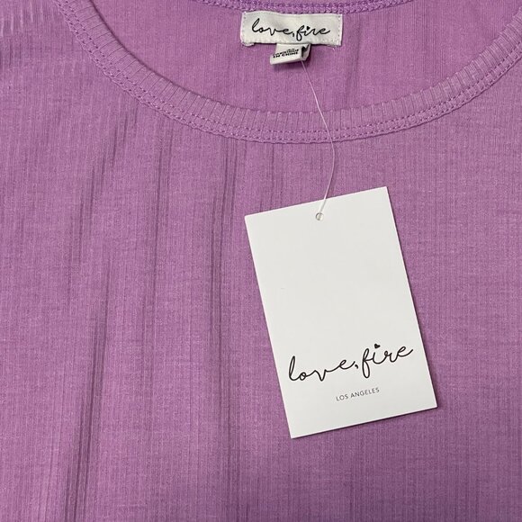 Love, Fire Trendy Plus Size Side Rushed Drawstring Tank, Size 3X, New - Picture 5 of 9